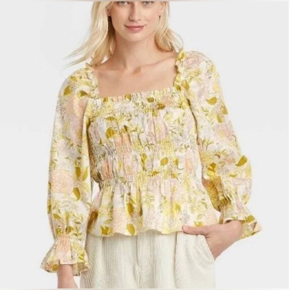 Floral Blouse Who What Wear